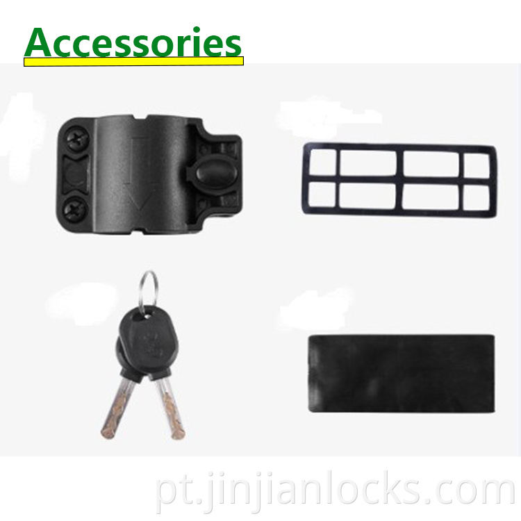 2021 Novo cabo de aço de aço anti-roubo com revestimento de pvc, segurança portátil Mountain MTB Biclock Padlock Riding Cycling Equipment